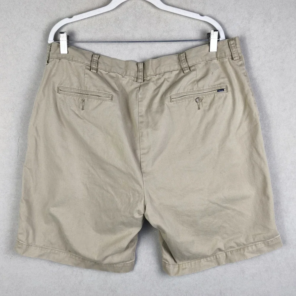 Polo‎ Ralph Lauren Khaki Shorts Mens 38 Preppy Chino Y2K